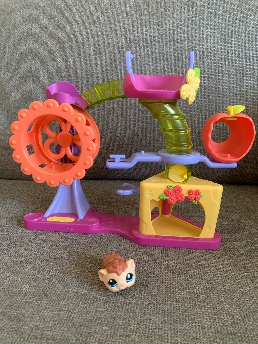 Littlest Pet Shop Hamster Playground Playset with Figure